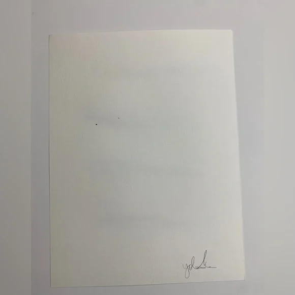 Abstract Acrylic Original Painting On Canvas Paper 9X12 Wall Art Black White - Picture 5 of 5